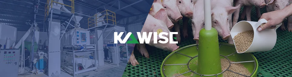 kawise pig feed pellets production line solution