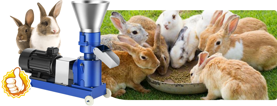 kawise rabbit feed pellet machine