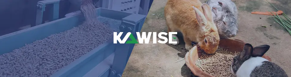 Kawise rabbit feed pellet production line logo