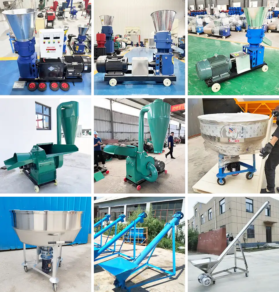 kawise small poultry feed production line setup