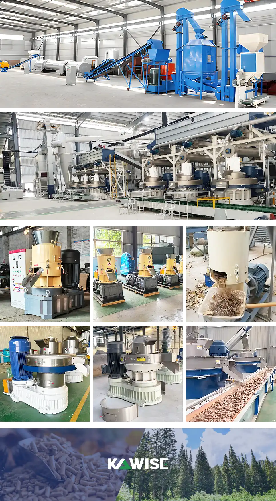 kawise softwood production line