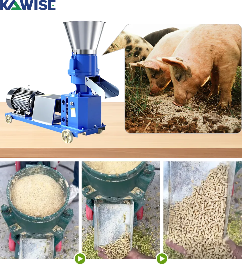 low cost pig feed pellet machine