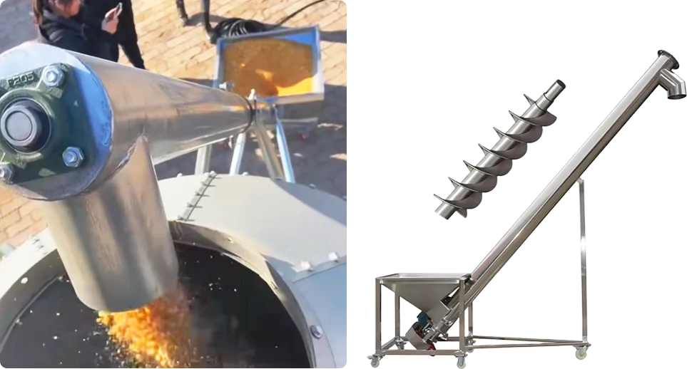 low cost screw conveyor