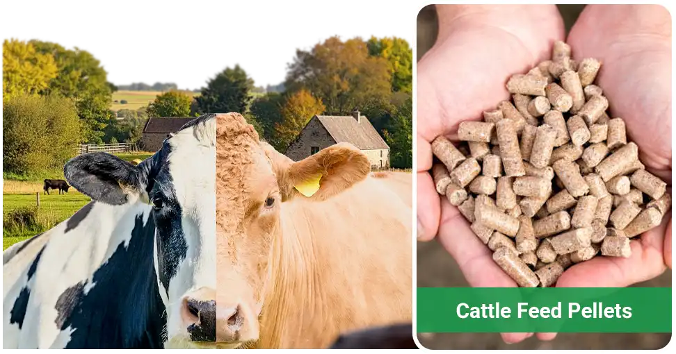 make your own cattle feed pellets