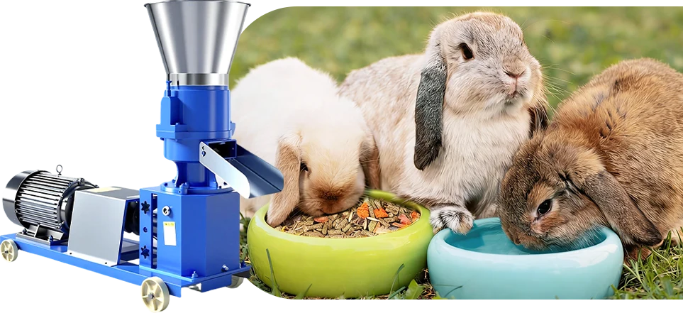 make your own rabbit pellet feed