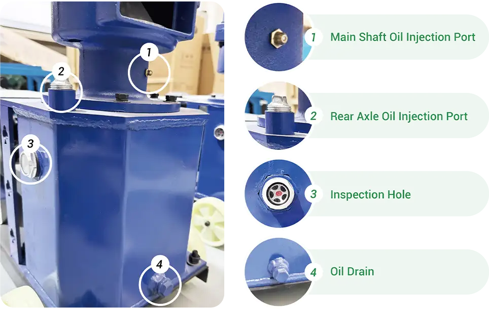 the lubrication hole