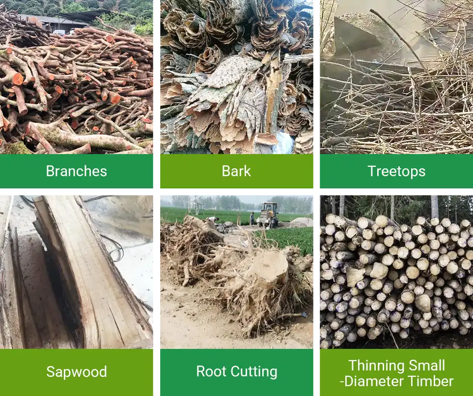 pelletizing potential of logging residue