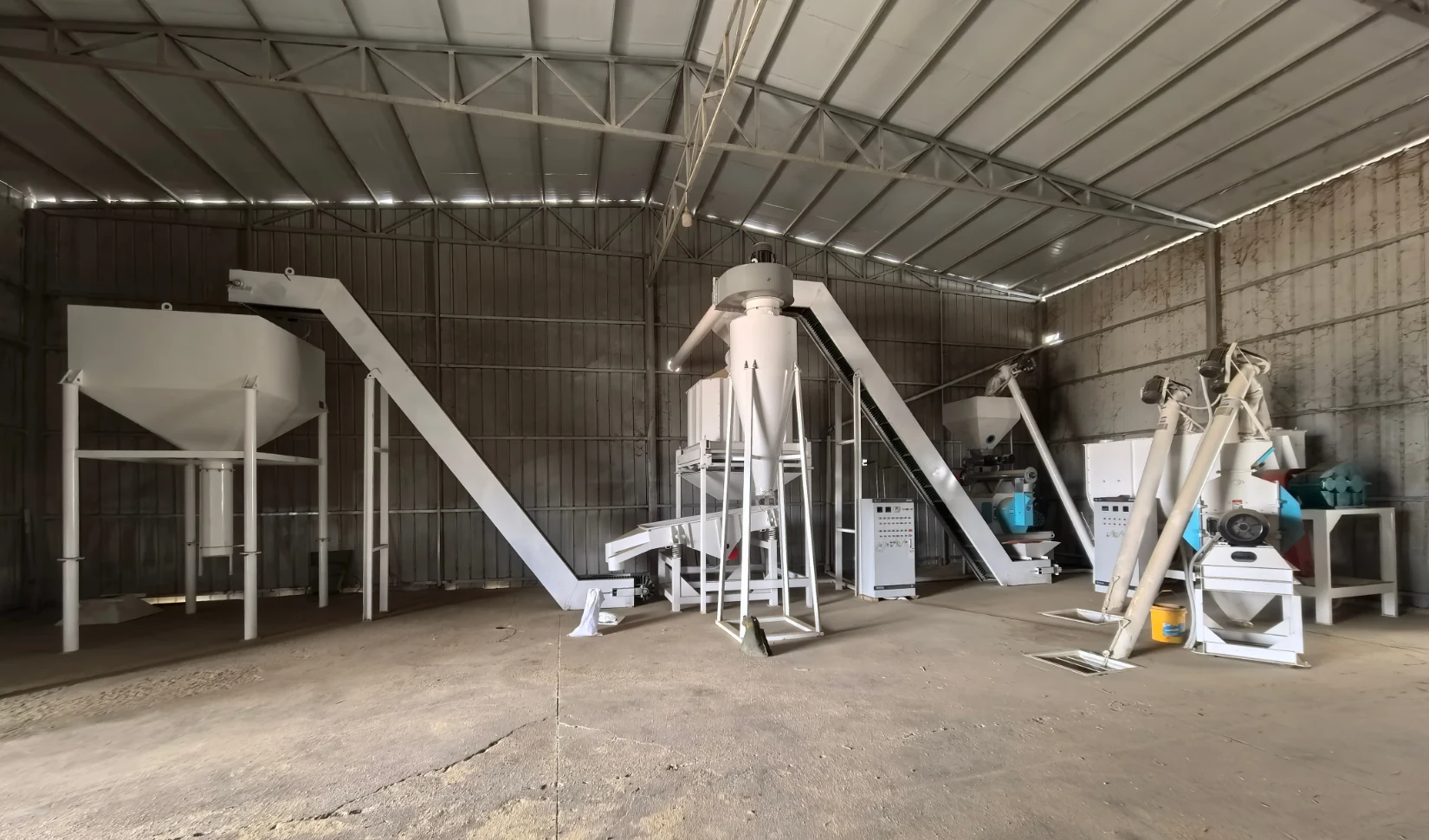 Philippine feed production line