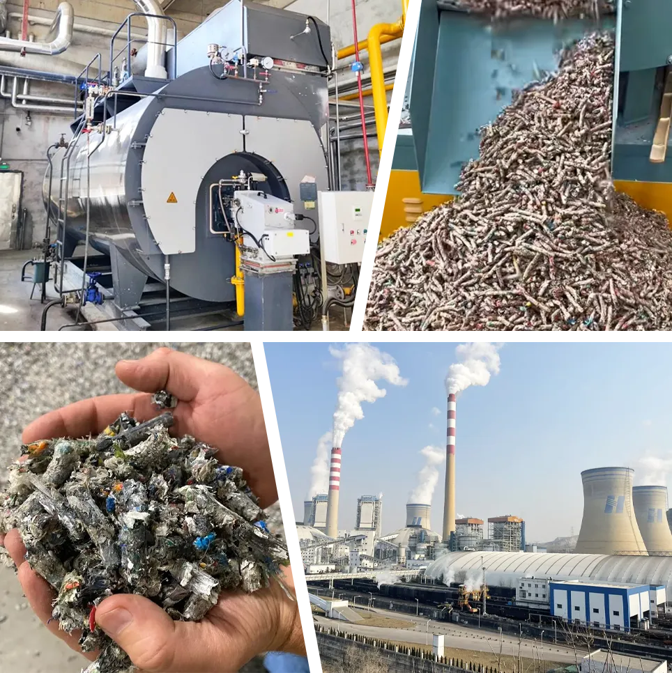 plastic pellet fuel for industrial boilers and power plants