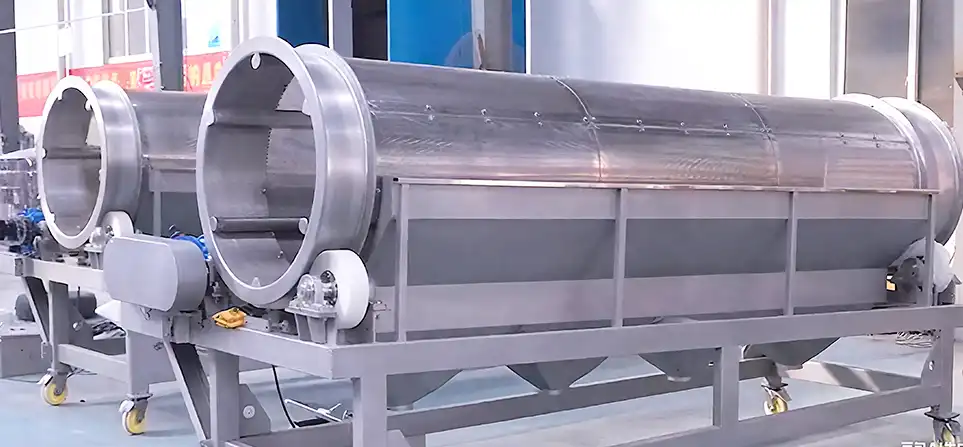 raw material screening and cleaning