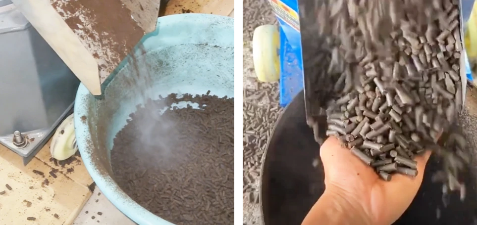 reuse the ground material