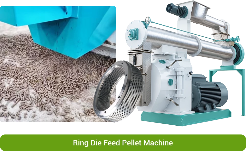 ring die pig feed pellet machine