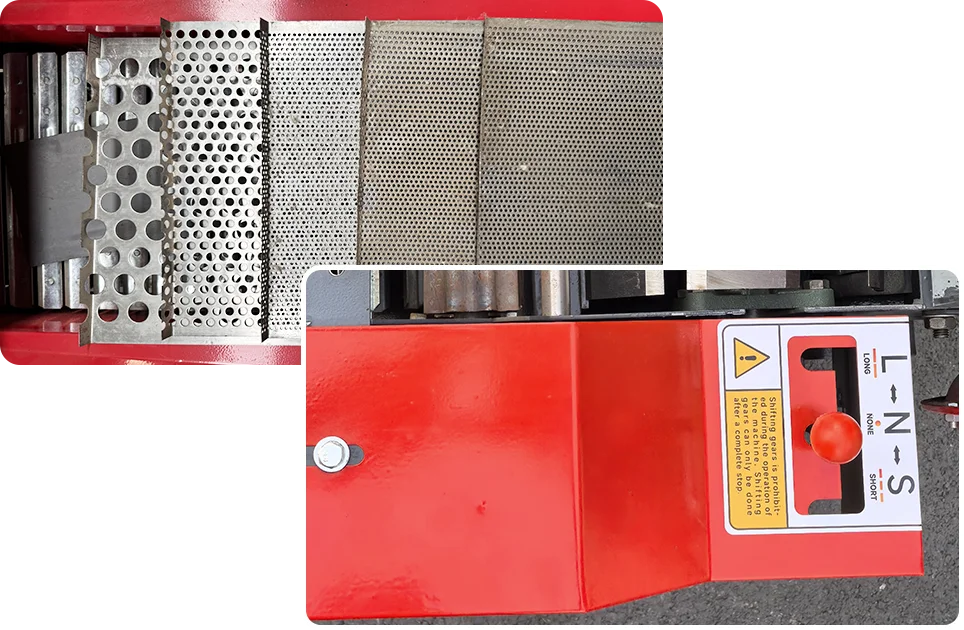 screen for crushing function