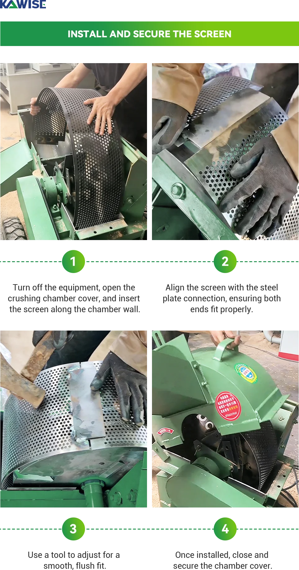 screen replacement and installation