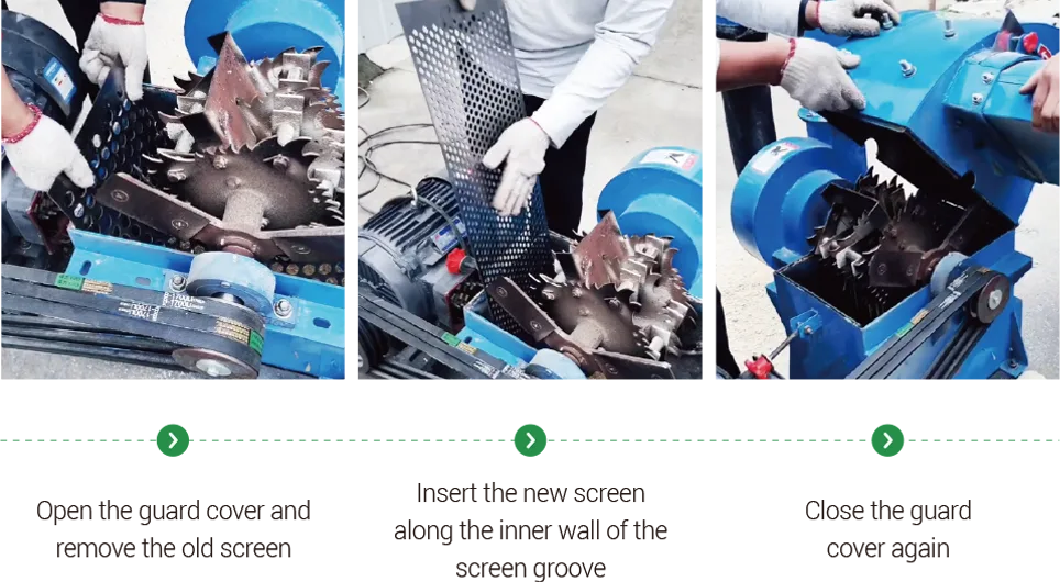 screen replacement procedure