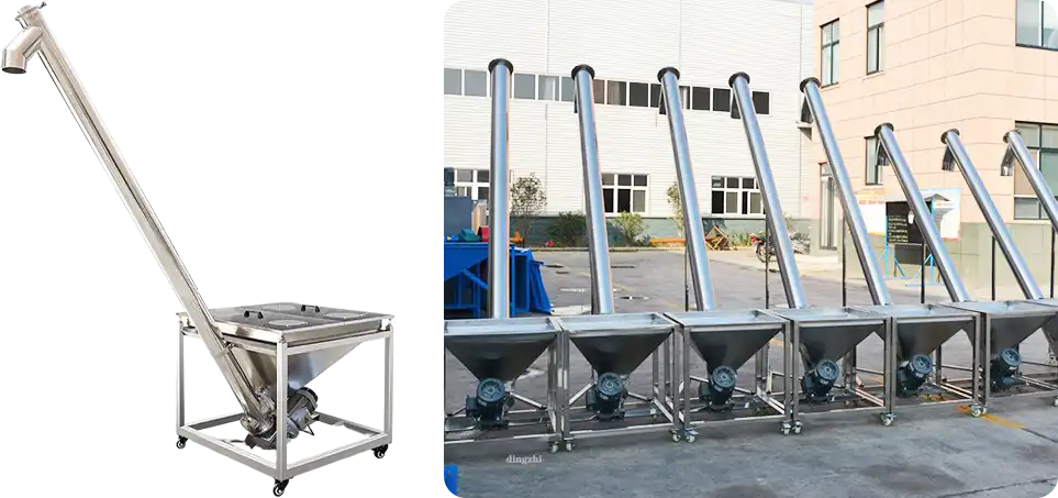 screw conveyor display
