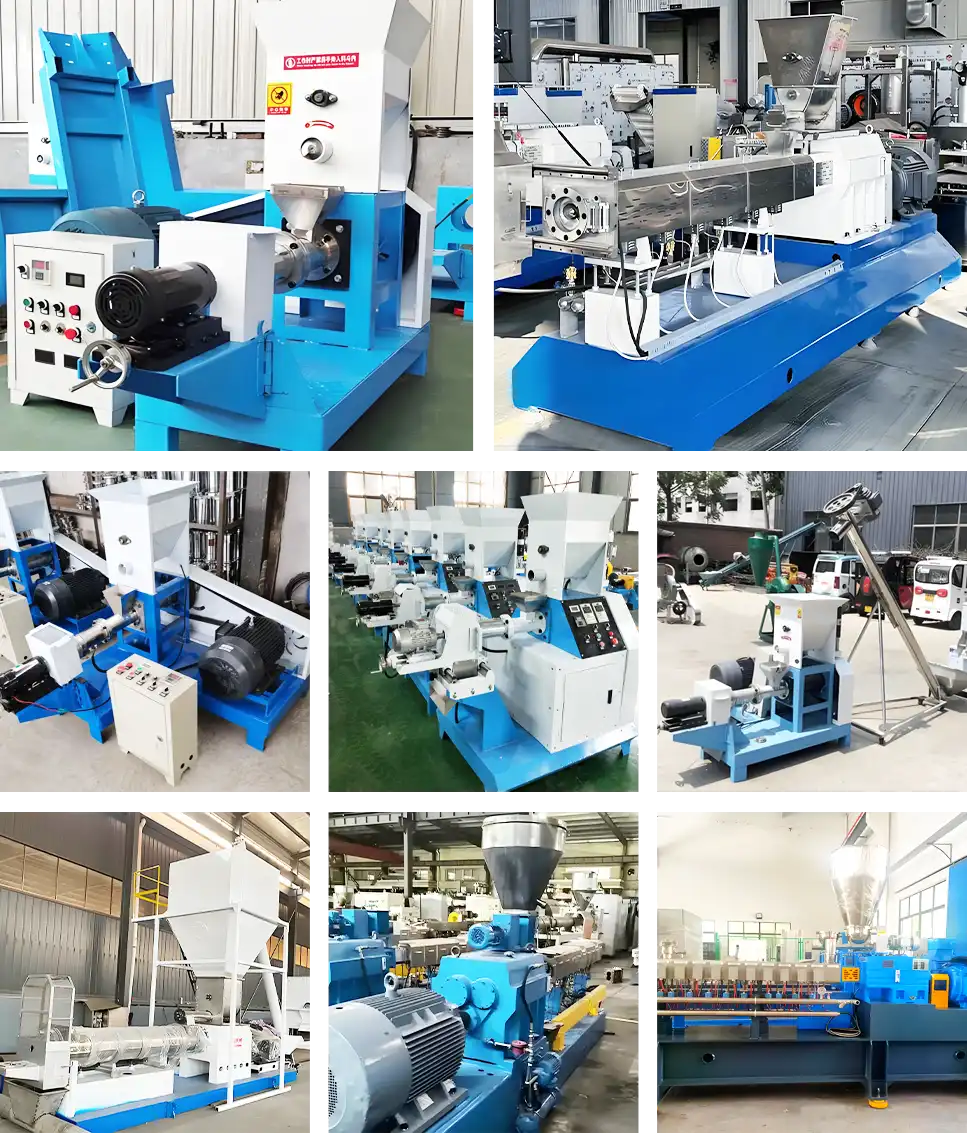 single screw and twin screw extruder pictures