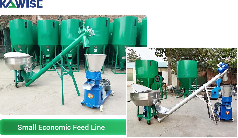 small economic feed production line