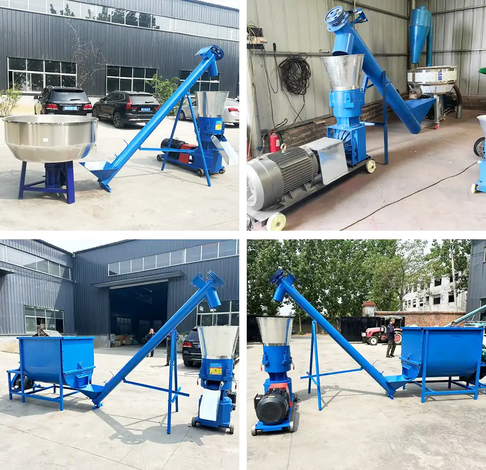 small pig feed pellet production line