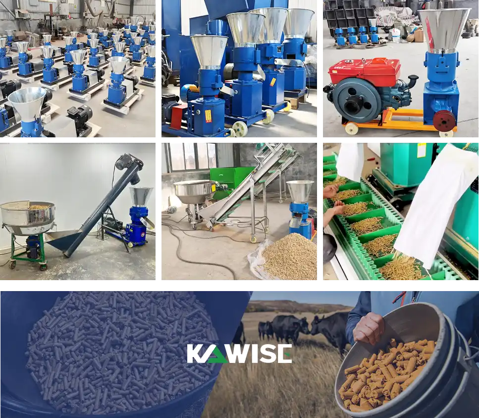 the machine to make cattle feed pellets