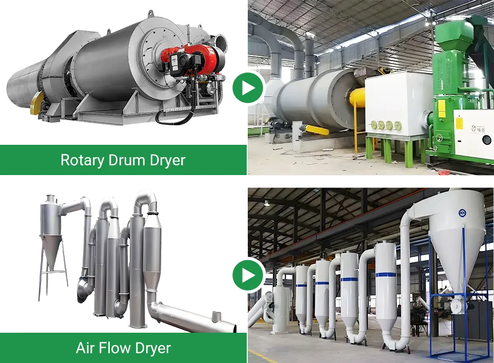 tumble dryers and air dryers