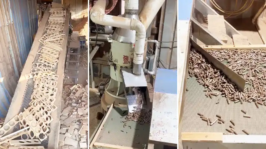 vietnam wood waste pellet project site