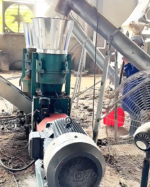 1T/H Small Wood Sawdust Pellet Production Line in China