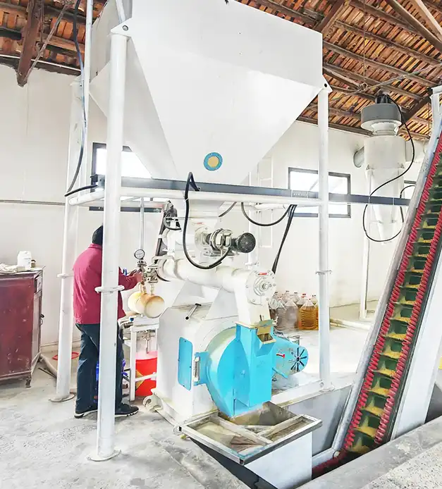 Ring Die Feed Pellet Machine