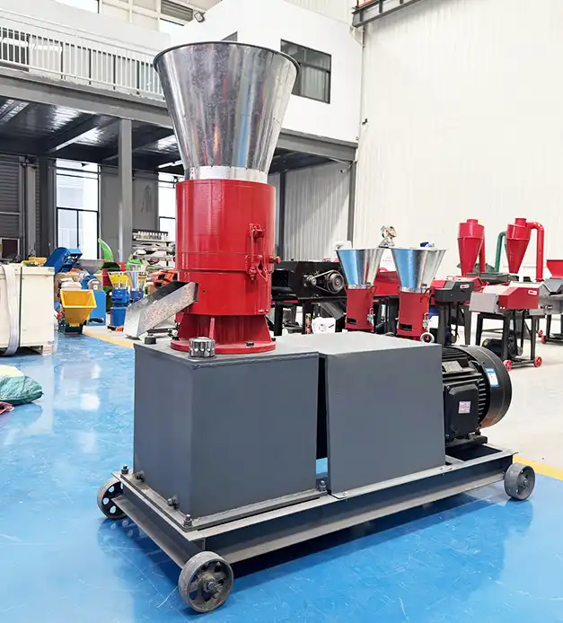 Rotating Roller Feed Pellet Mill
