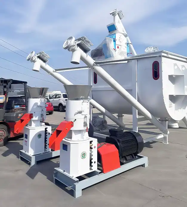Rotating Roller Feed Pellet Mill