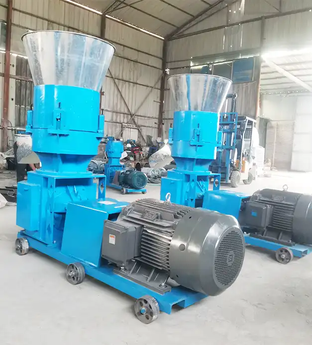 Rotating Roller Feed Pellet Mill