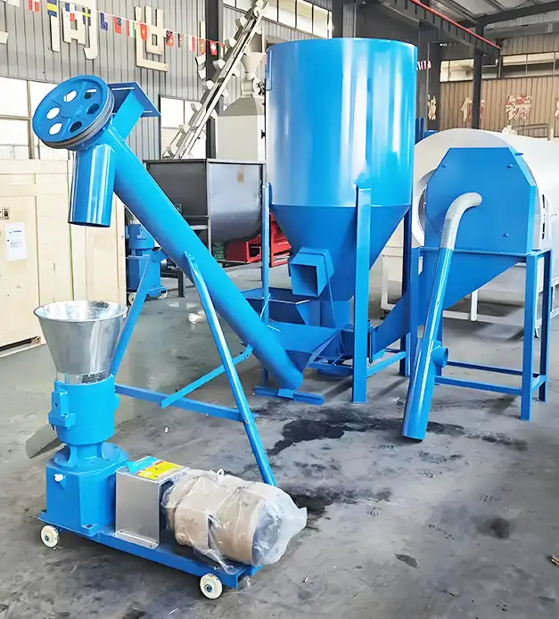 Rotating Roller Feed Pellet Mill