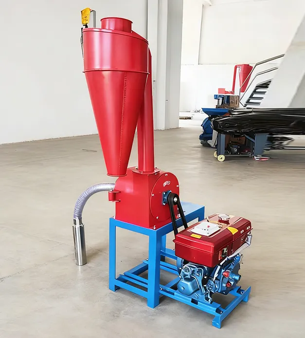 Self-Priming Grain Grinder