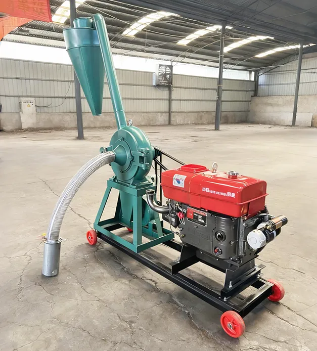 Self-Priming Grain Grinder