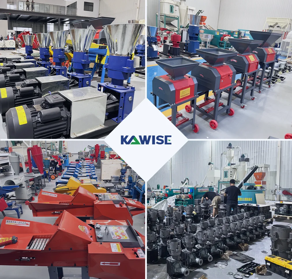 Various types of feed pellet machines and biomass pellet machines